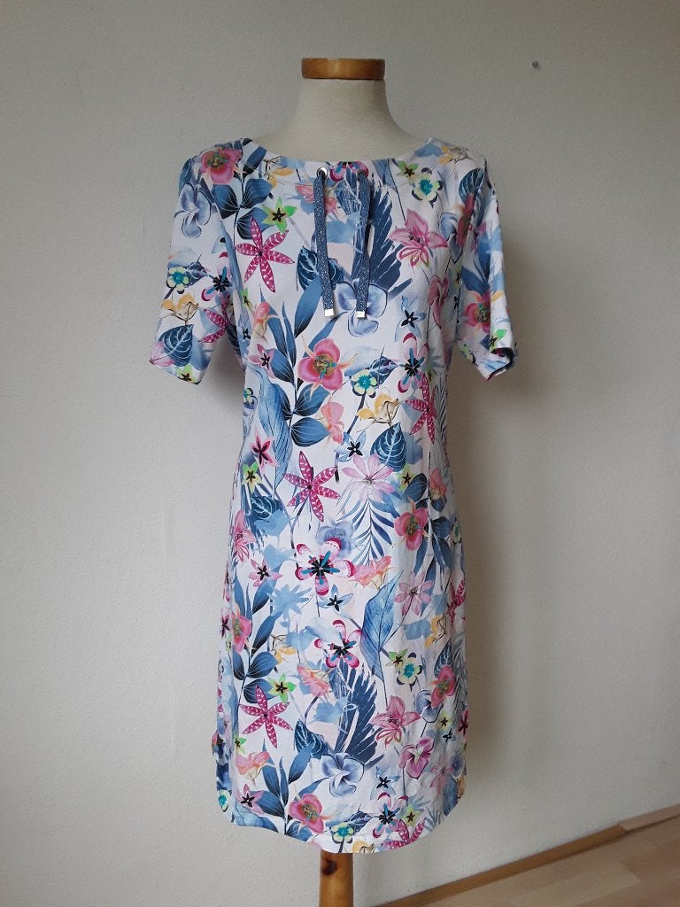 Jurk van Erfo mt 40 multicolor, Maat 38/40 (M), Overige kleuren, Verzenden, Erfo