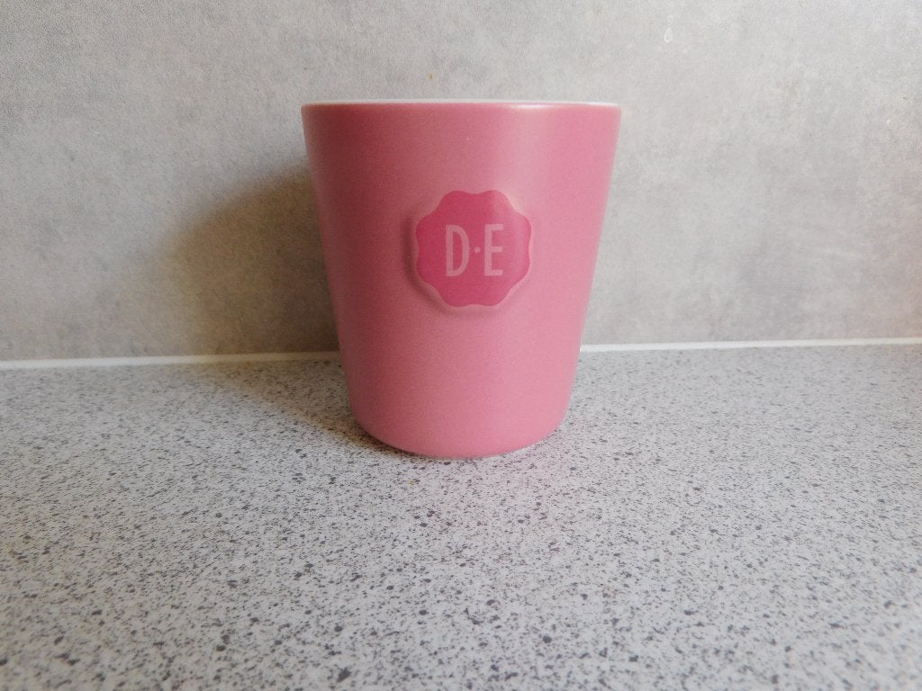 Mok 180 ml. Puur Royal Raja Roze Douwe Egberts, Overige merken, Ophalen of Verzenden, Zo goed als nieuw, Overige stijlen