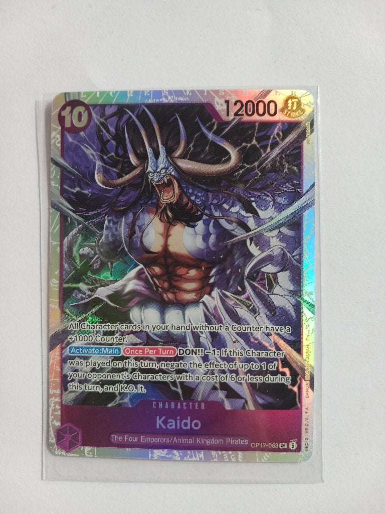 One Piece Card Game Kaido OP04-063 SR NM (m2446914283