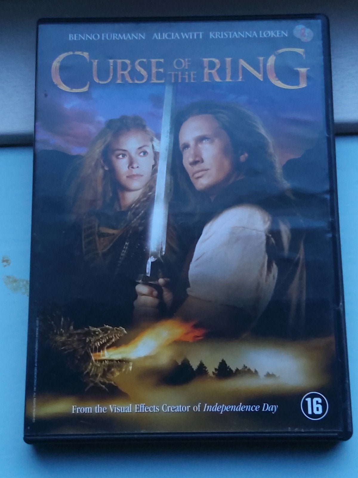 The Curse of the Ring DVD - Fantasy Avontuur, Cd's en Dvd's, Vanaf 16 jaar, Nederlands, Fantasy, Ophalen of Verzenden