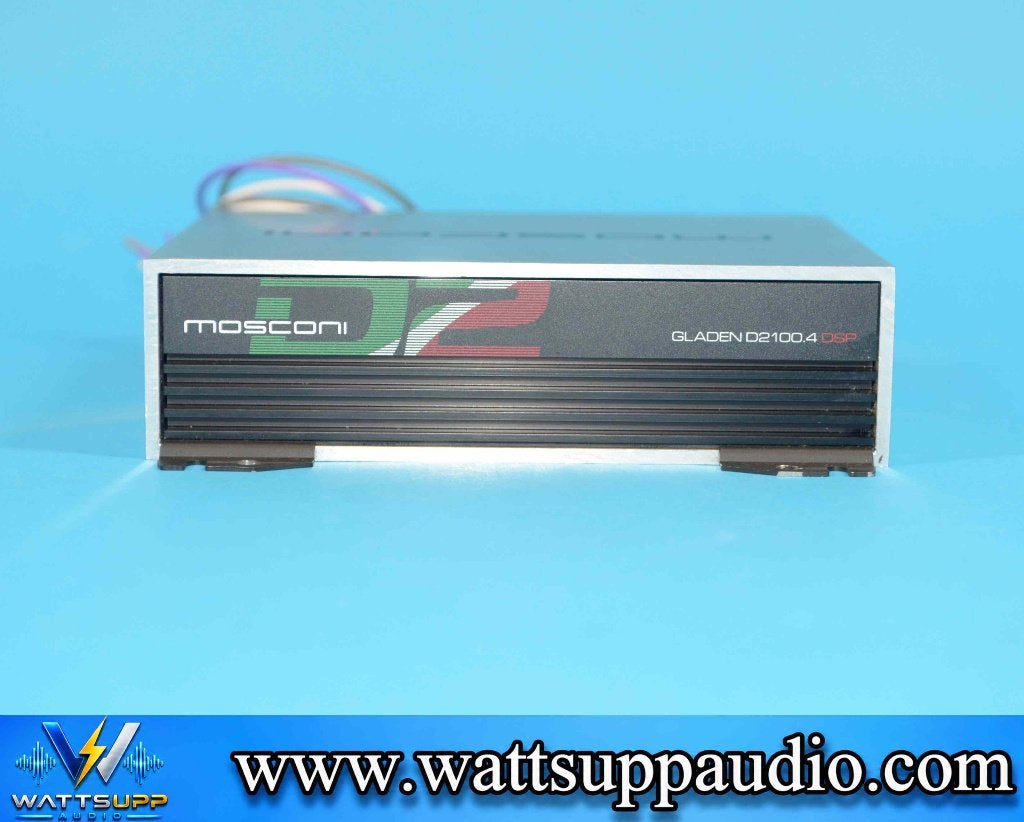 Mosconi D2 / Gladen D2100.4DSP 4 kanaals DSP versterker, Auto diversen, Hifi-Focus, Aalsmeerderweg 173 1432 CL, Aalsmeer, Nieuw