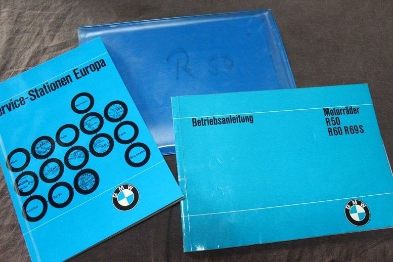 BMW R50 R60 R69S 1965 motorrad betriebs anleitung, Motoren, Handleidingen en Instructieboekjes, Ophalen of Verzenden, BMW