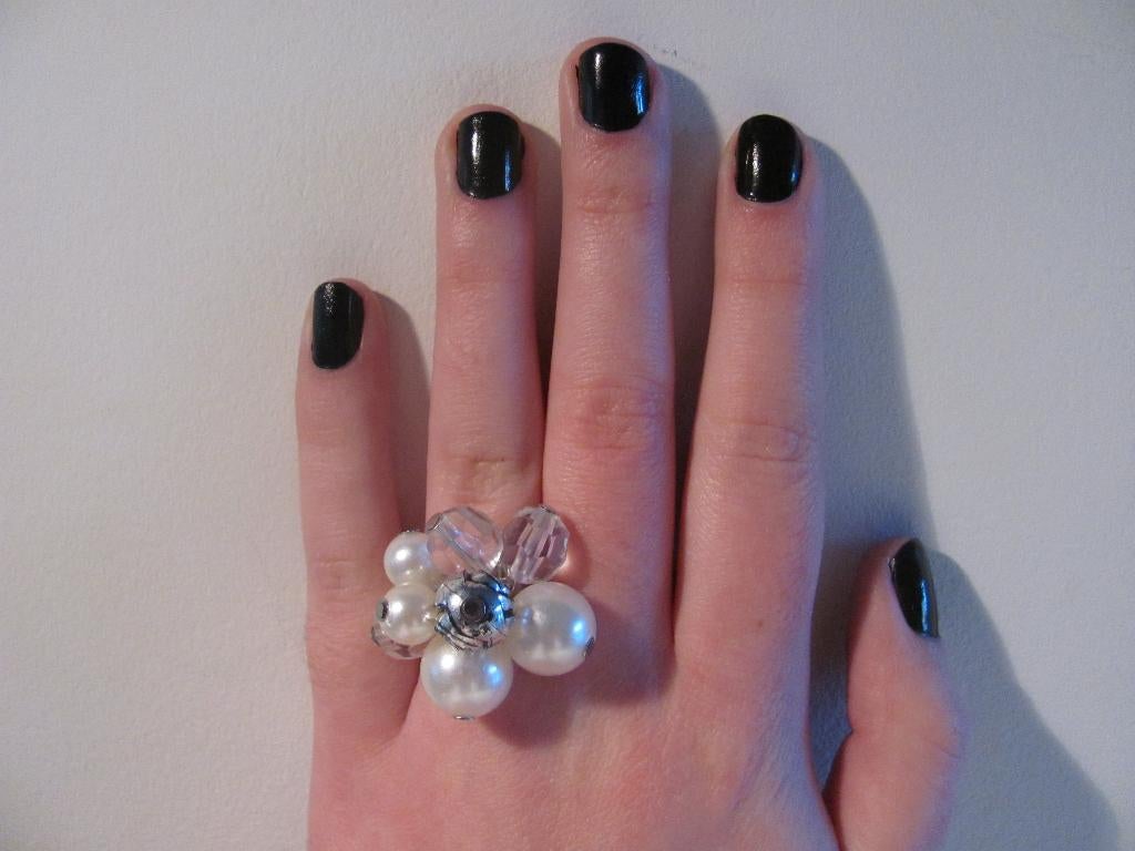 Verstelbare Zilver Kleurige Ring / Accessoire ~ Sieraad, Overige materialen, 19 tot 20, Nieuw, Ophalen of Verzenden