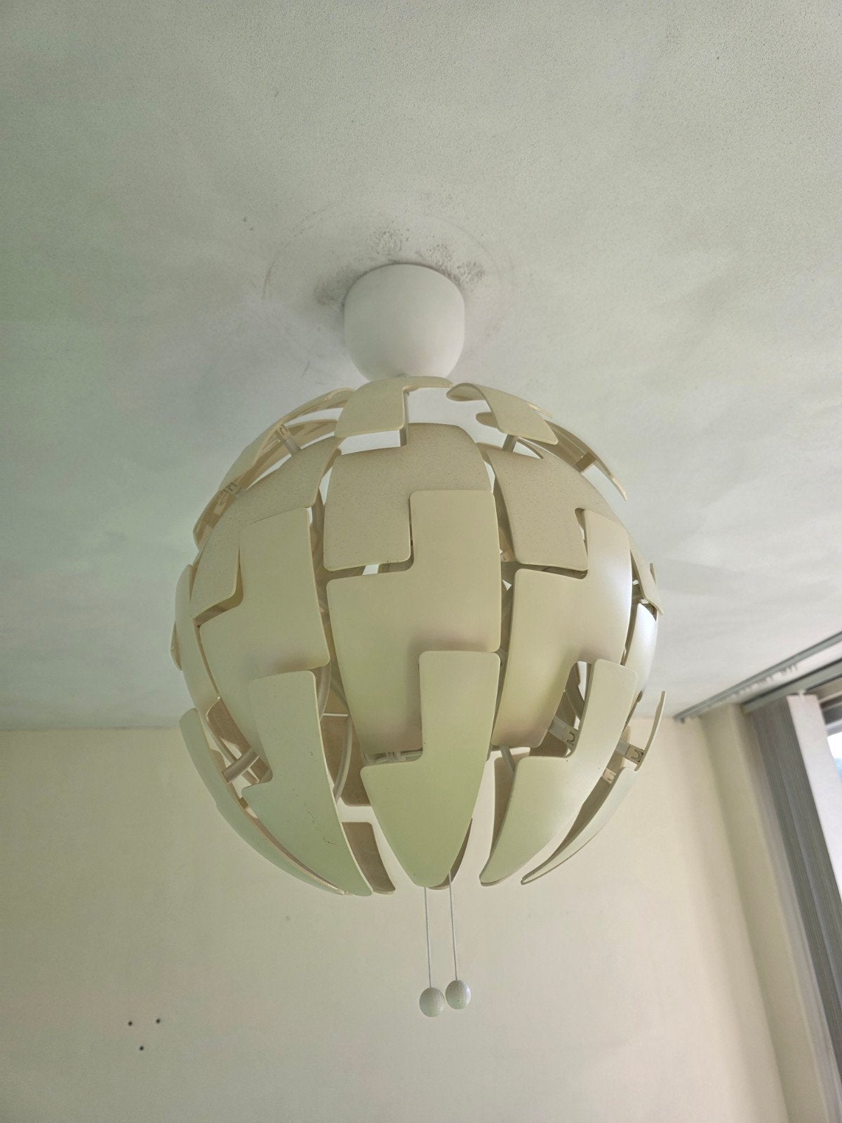 IKEA PS 2014 Hanglamp - Wit, Verstelbaar, Huis en Inrichting, Lampen | Hanglampen, Gebruikt, Modern, Scandinavisch, Design, Metaal