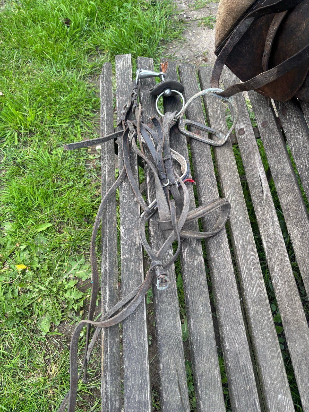 Antiek paarden spullen  schuurvonst., Dieren en Toebehoren, Ophalen of Verzenden, Gebruikt, Overige soorten