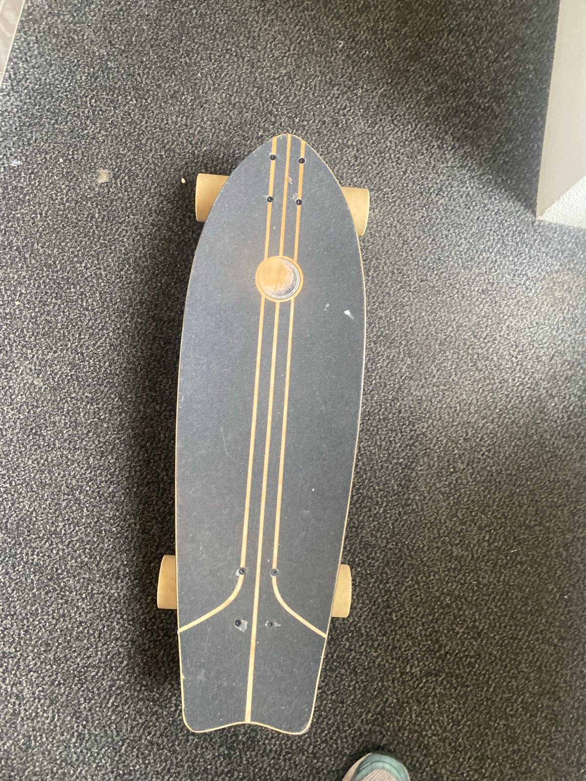 Oxelo Longboard - Perfect voor cruisen en carven, Ophalen, Zo goed als nieuw, Skateboard, Longboard