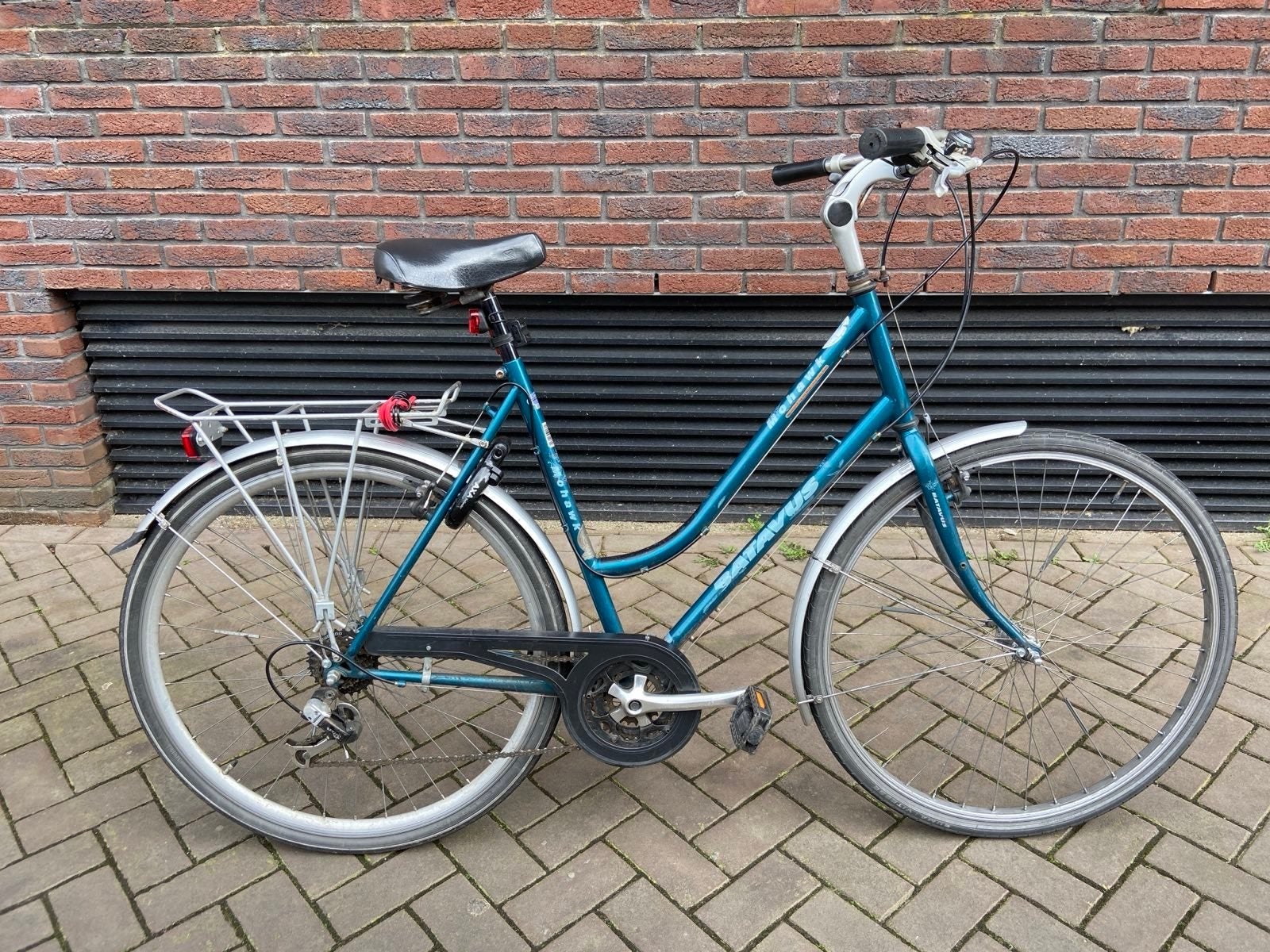 Batavus Mohawk 21 versnellingen met slot en verlichting, Ophalen of Verzenden