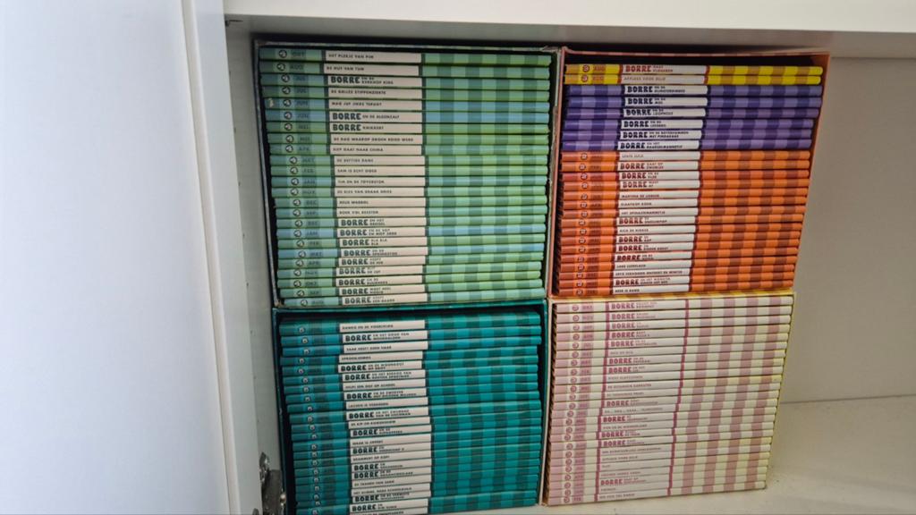 Borre groep 1, 2, 3, 4, 5, Ophalen, Zo goed als nieuw