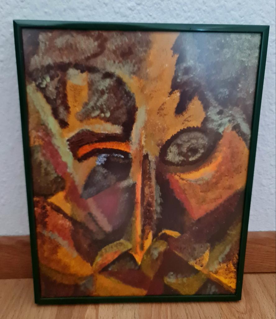 Umberto Boccioni print schilderij Dynamiek van man's hoofd, Ophalen