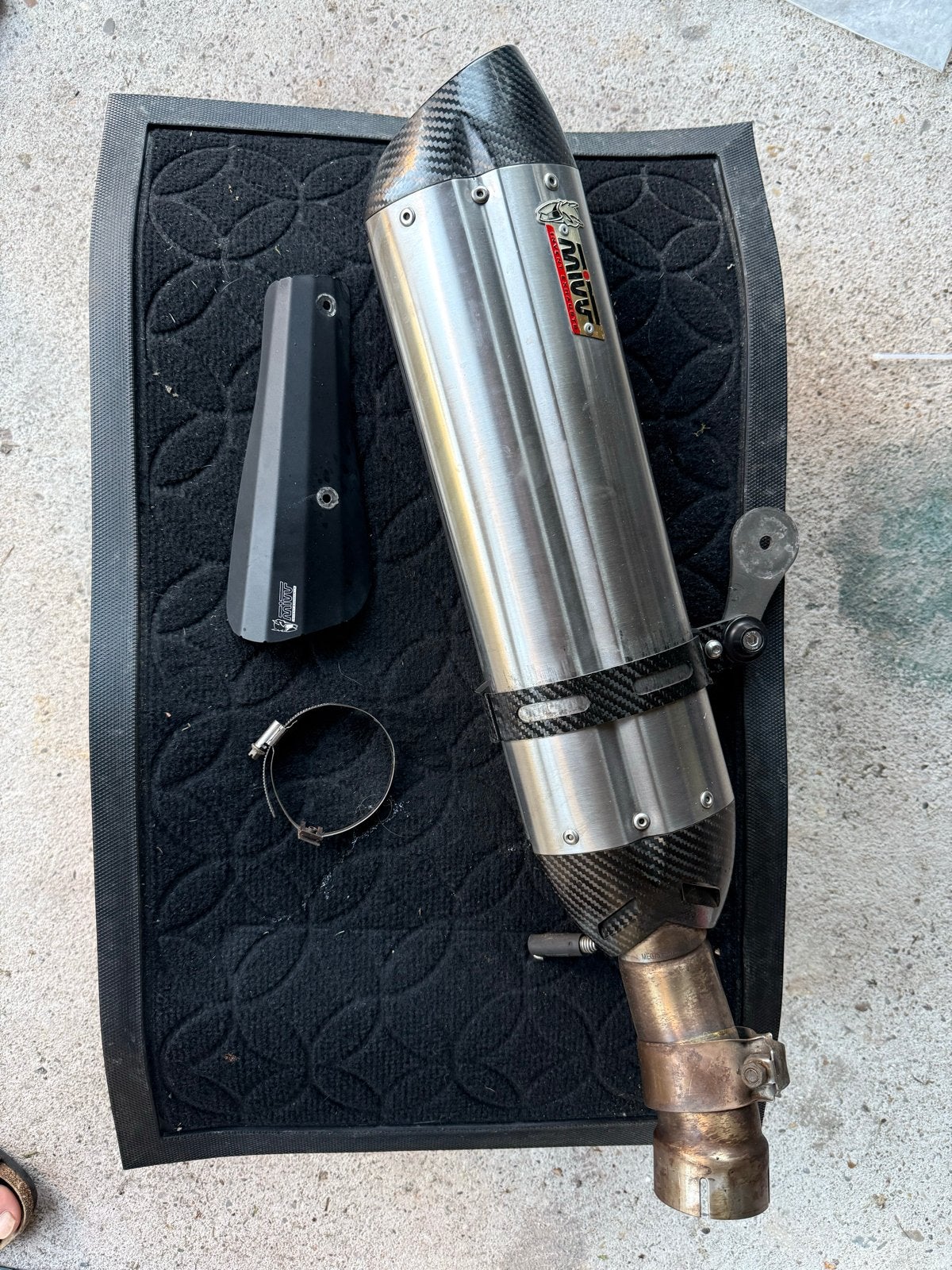 MIVV Suono sportuitlaat BMW R 1200 GS Adventure, Motoren, Onderdelen | BMW, Ophalen, Gebruikt