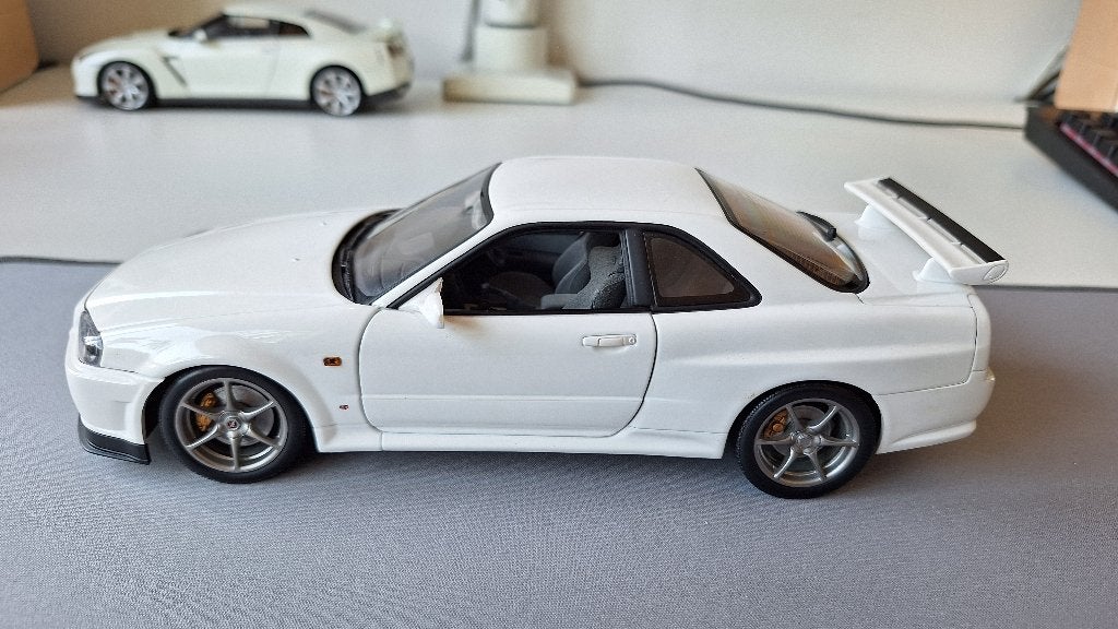 AutoArt Nissan Skyline GTR R43, Ophalen of Verzenden, Gebruikt, Auto, Autoart