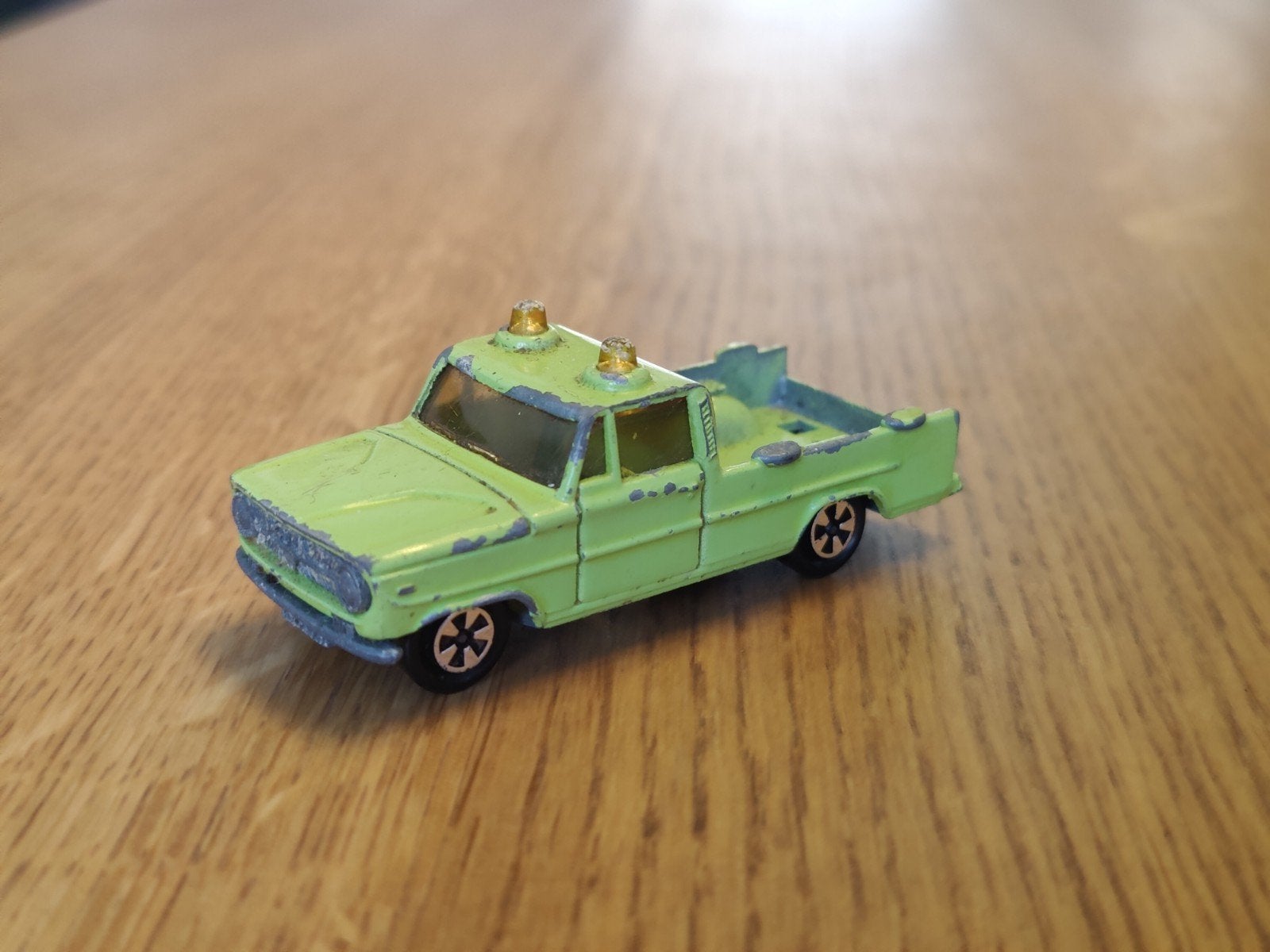 Majorette Dodge Pickup Truck GROEN, Ophalen of Verzenden, Zo goed als nieuw, Bus of Vrachtwagen