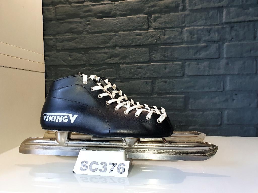 Viking Junior Tournoren Lage Laag Noren Leder Zwart Maat 36, Viking, Verzenden, Nieuw, Noren