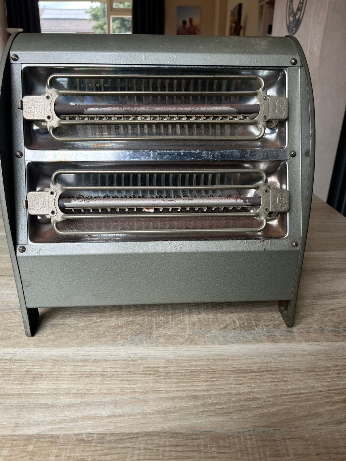 Antiek Inventum elektrisch straal kacheltje., Ophalen, Gebruikt, Overige soorten, Elektrisch