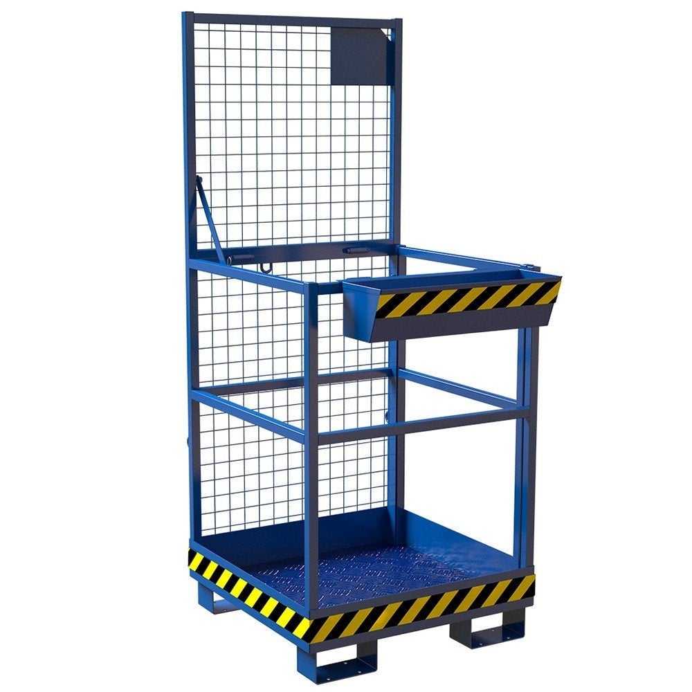 Werkbak voor heftruck 800x800x1910mm 150 CE- weinig gebruikt, Ophalen, Zo goed als nieuw