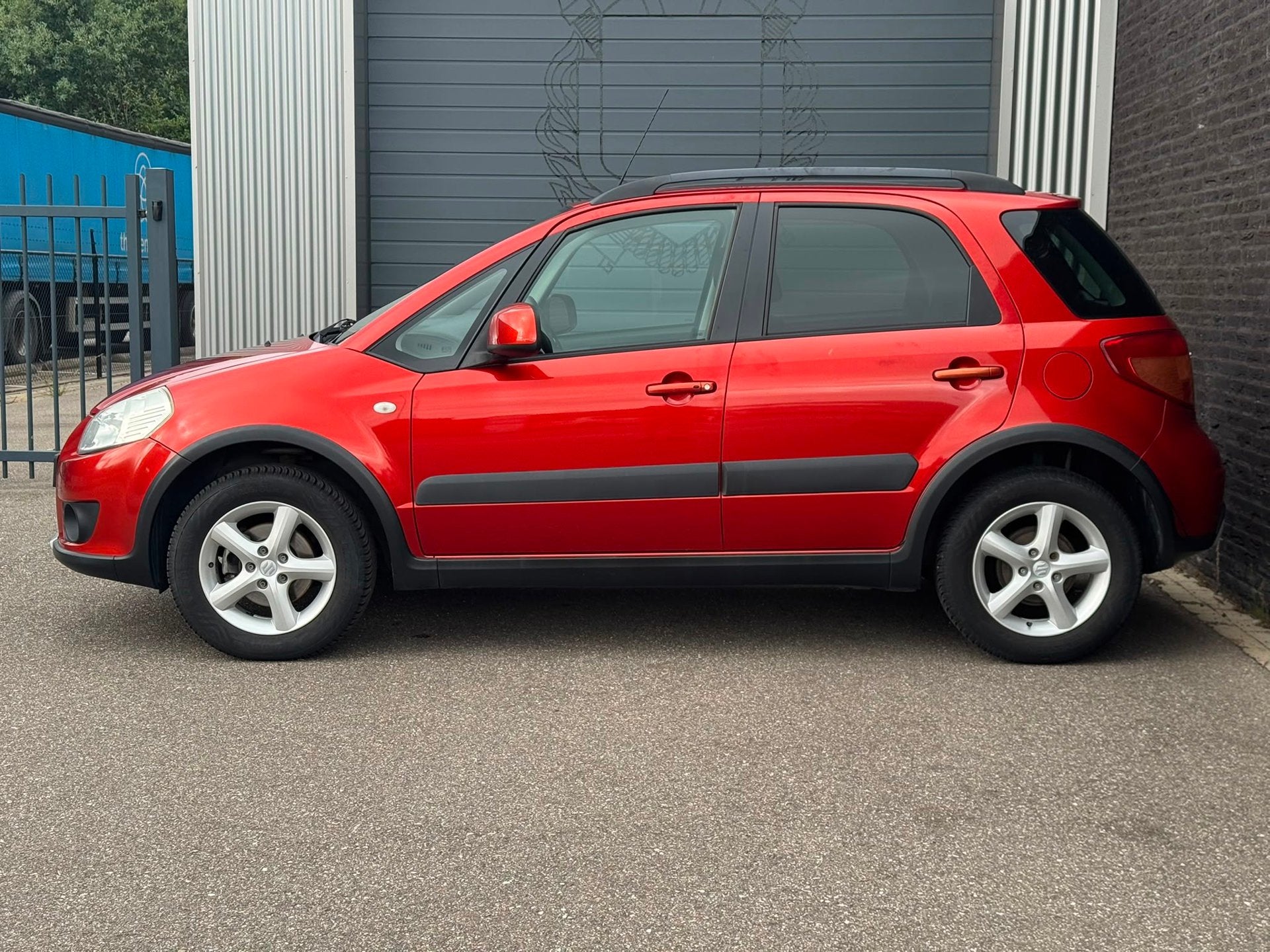 Suzuki SX4 1.6 4Grip Exclusive 4x4|Airco|Nap, Stof, Gebruikt, 1165 kg, Handgeschakeld