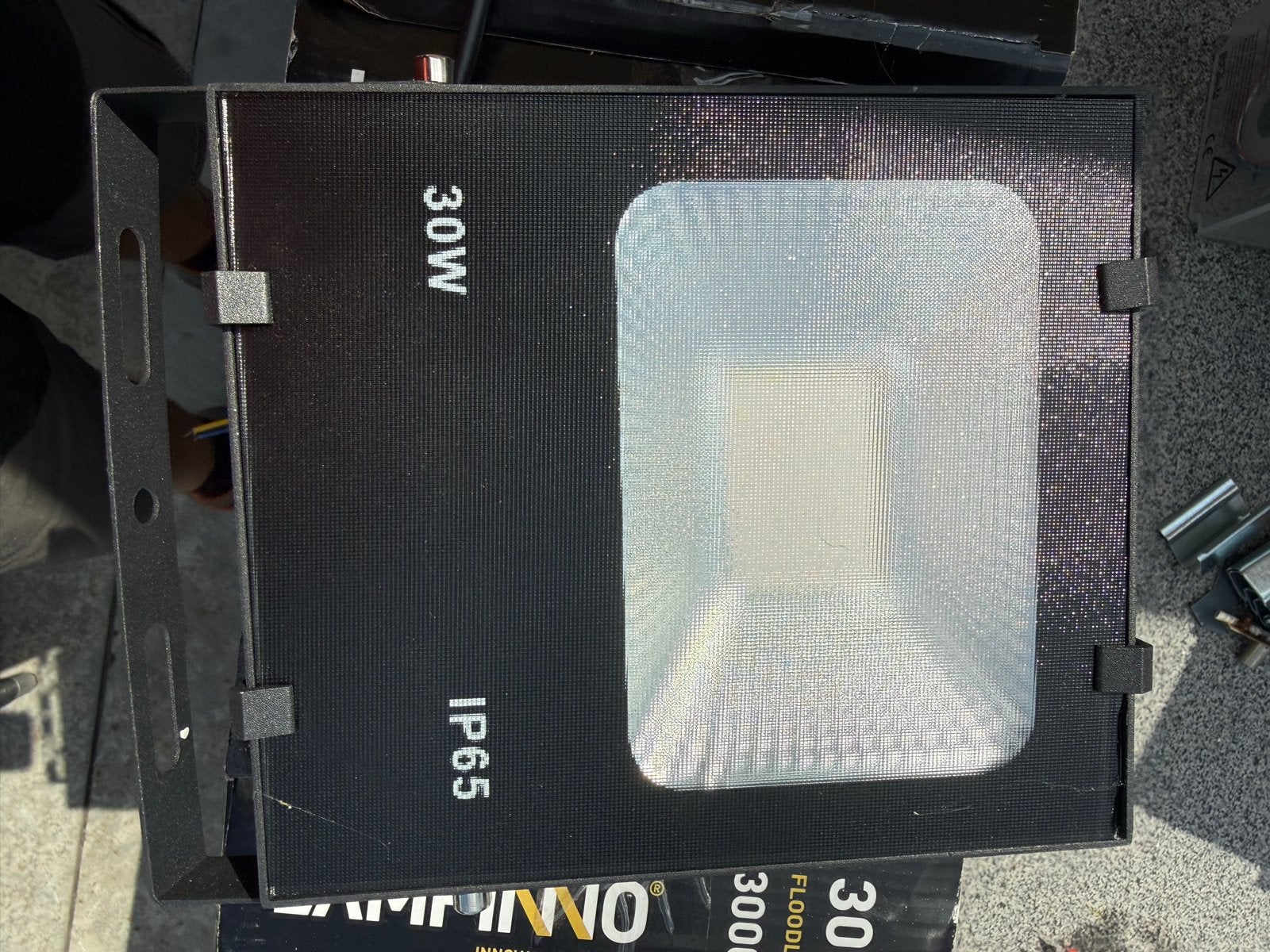 5x Lampinno LED Floodlight 30W Warm Wit - Nieuw in doos, Ophalen of Verzenden, Nieuw