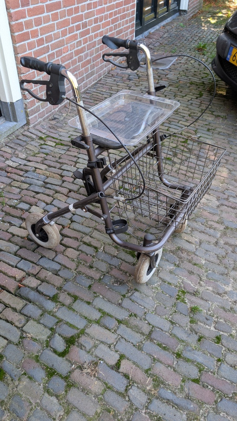 Rollator, Ophalen, Gebruikt