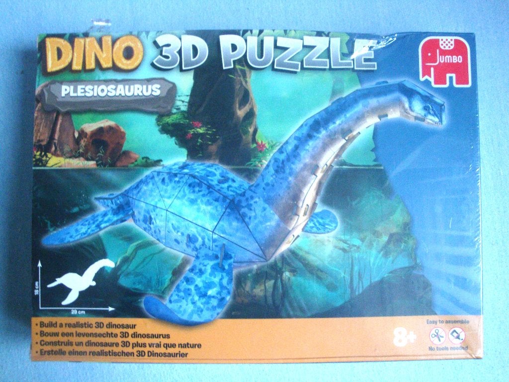 Jumbo Dino 3D puzzel Plesiosaurus NIEUW, Ophalen of Verzenden, Meer dan 50 stukjes, Nieuw, 6 jaar of ouder