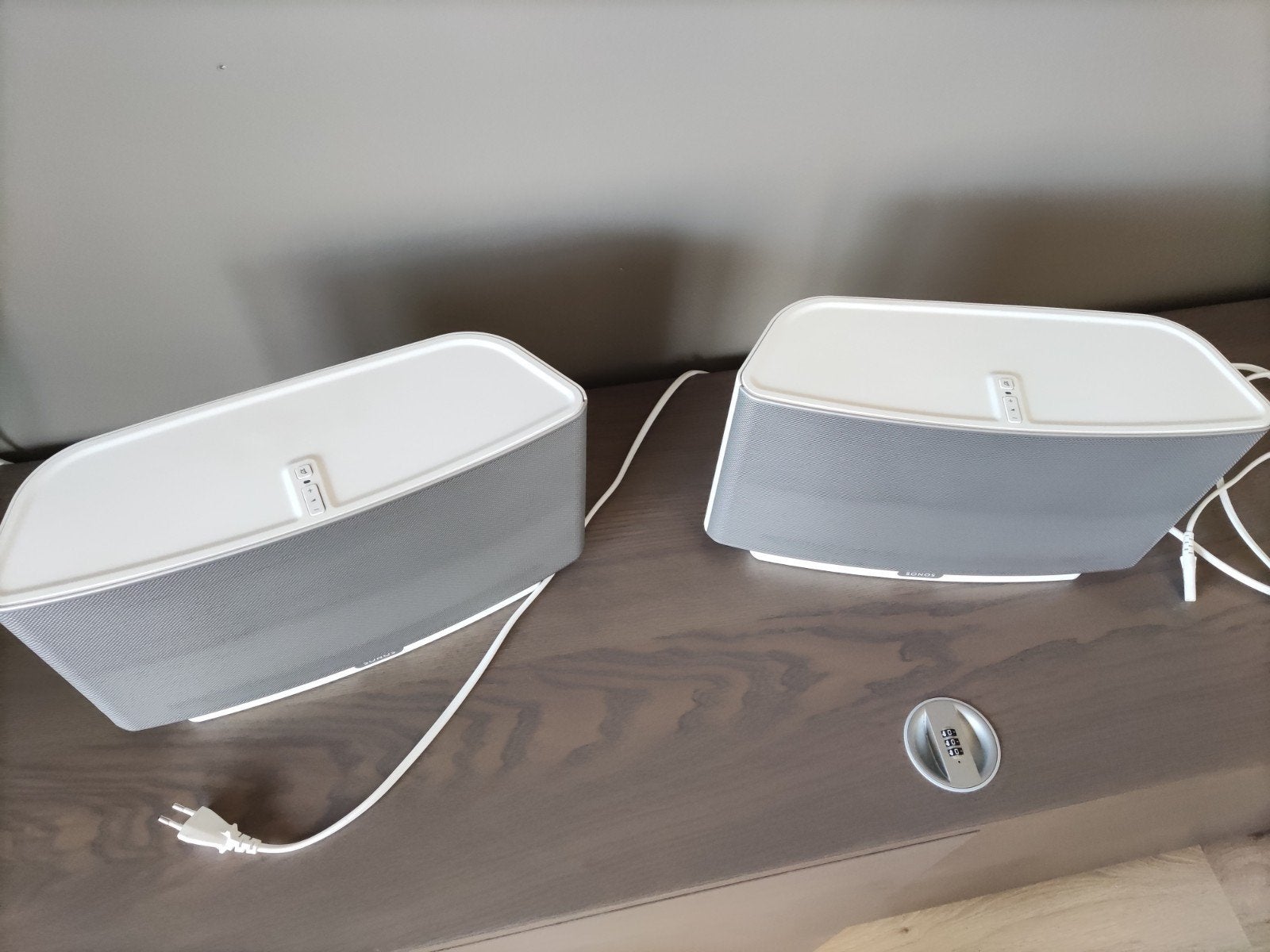 Sonos Play:5 Gen 1 (2 stuks) - Draadloze Hifi Speakers, 150 watt of meer, Stereo speakers, AUX-ingang, Ophalen of Verzenden