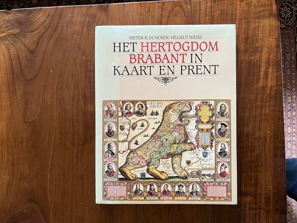 Boek Het Hertogdom Brabant in Kaart en Prent, Ophalen of Verzenden, Zo goed als nieuw