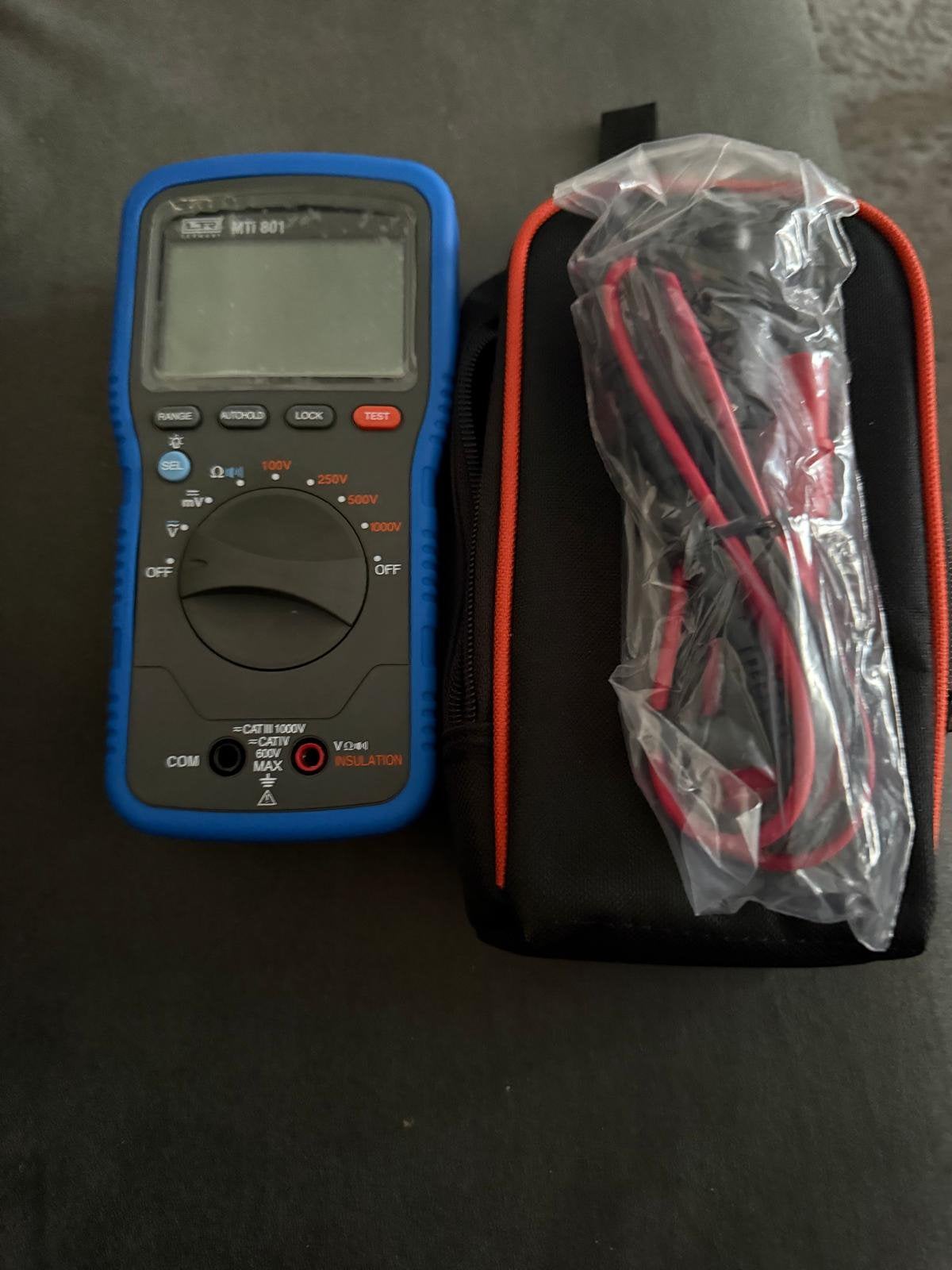 LEITENBERGER LR-MTI 801 Multimeter CAT III, Ophalen, Nieuw, Multimeter
