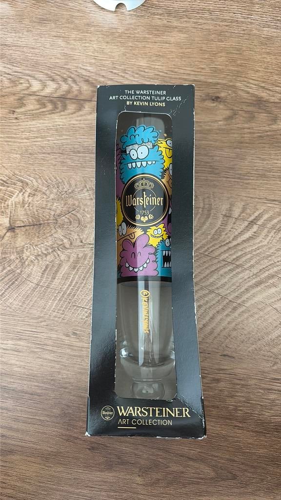 Warsteiner Art Collection Bierglas, Ophalen of Verzenden, Nieuw, Bierglas