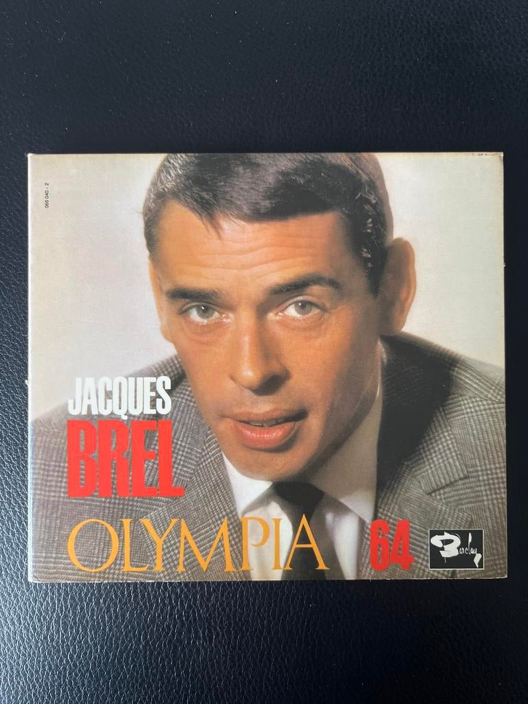 Jacques Brel Olympia 64 CD, Ophalen of Verzenden, Gebruikt