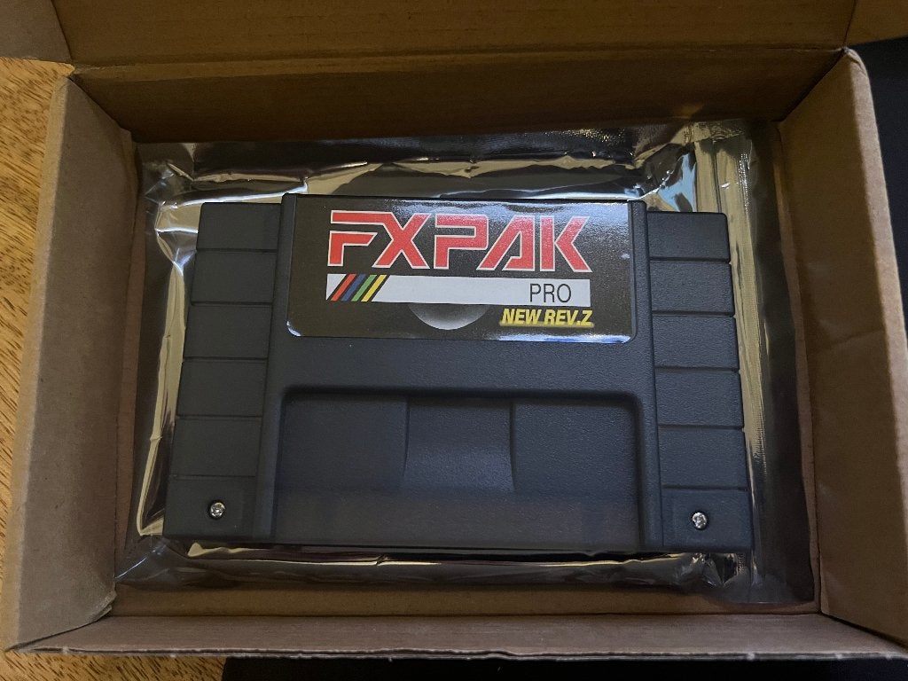 FXPak Pro Rev.Z - SNES-flashcart (bijna alle games), 1 speler, Nieuw, Ophalen of Verzenden, Vanaf 3 jaar
