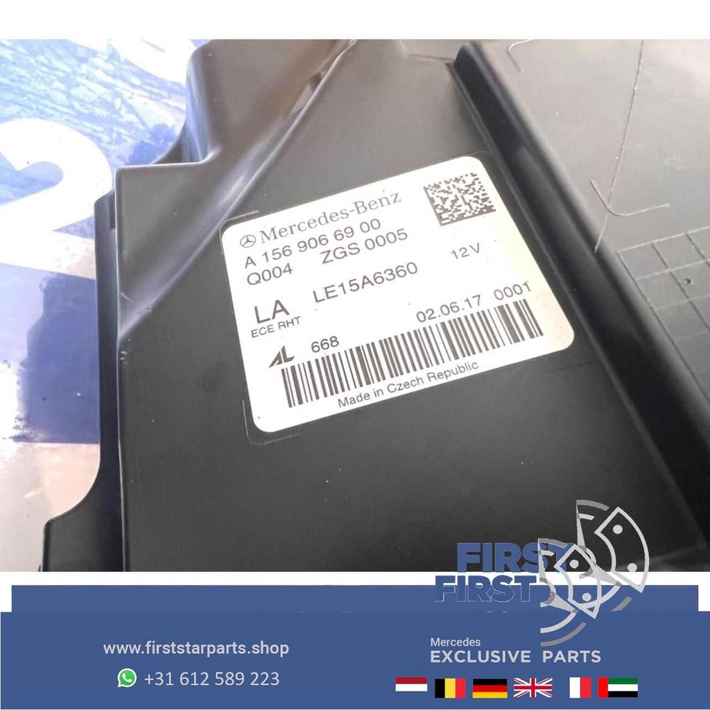 W156 X156 GLA FACELIFT LED KOPLAMP LINKS High Performance LI, Gebruikt, -, Ophalen of Verzenden, -