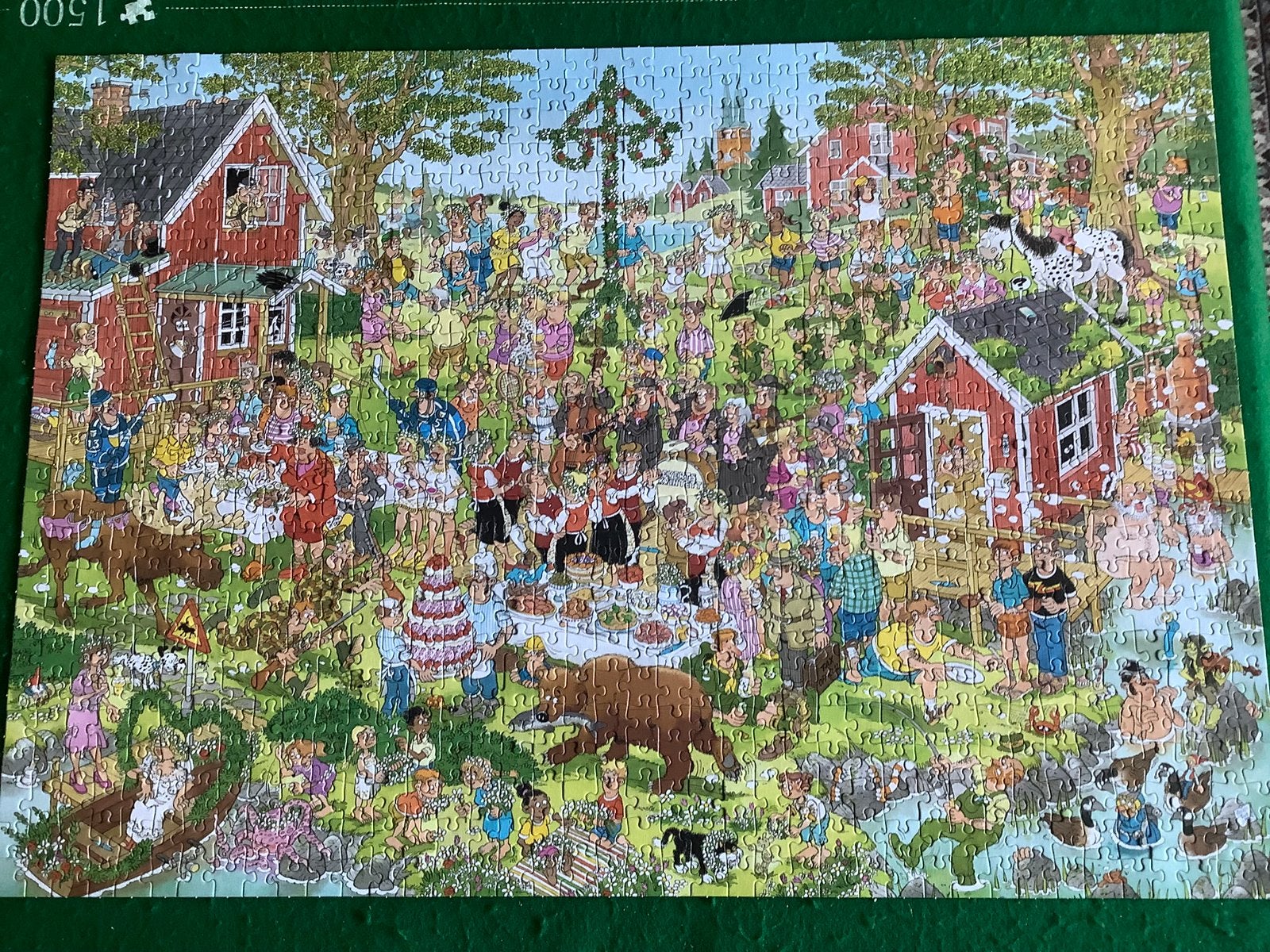 Jan van Haasteren puzzels, Ophalen, 500 t/m 1500 stukjes, Zo goed als nieuw