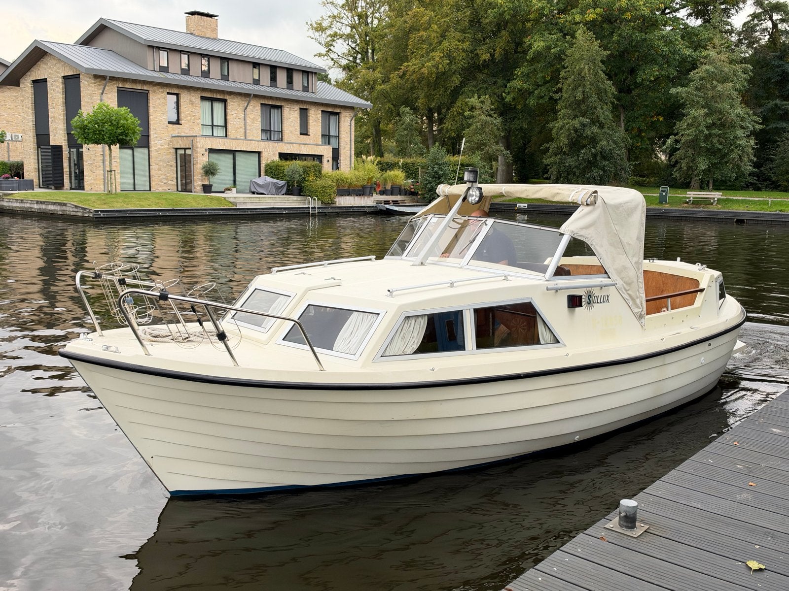 Sollux 24 AC Trawler | Yanmar 3Cil Sloep Kajuit Spitsgatter, Ophalen, Overige merken, Gebruikt, Keuken