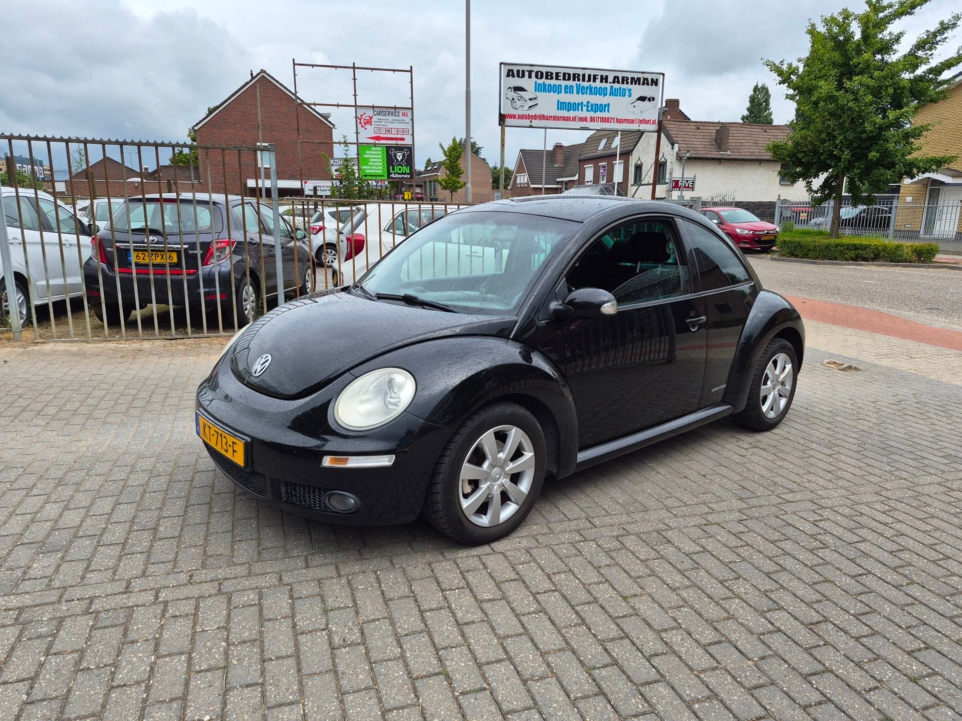 Volkswagen New Beetle 1.4-16V Trendline, Auto's, Voorwielaandrijving, Stoelverwarming, Gebruikt, Beetle (Kever)