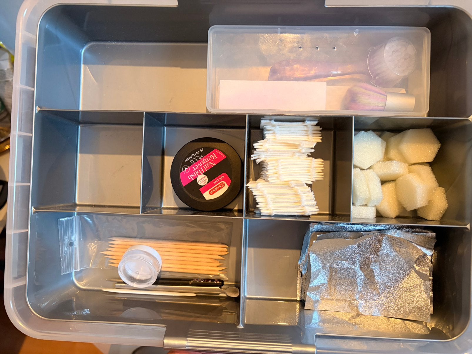 Gellak set Compleet en extra’s, Ophalen, Zo goed als nieuw, Overige kleuren, Handen en Nagels