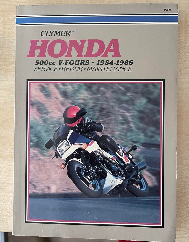 Clymer Honda 500cc V-Fours Service & Repair Manual, Ophalen of Verzenden, Zo goed als nieuw