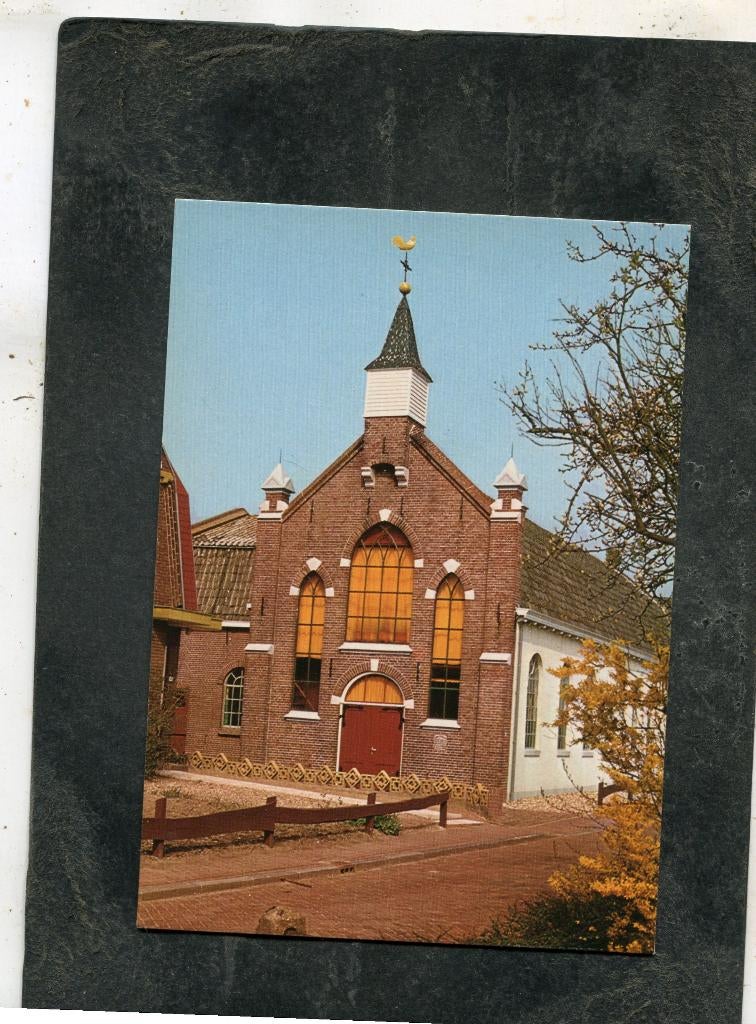 Ansicht Zalk - Ned. Gereformeerde Kerk, Verzamelen, Ansichtkaarten | Nederland, Verzenden, 1980 tot heden, Ongelopen