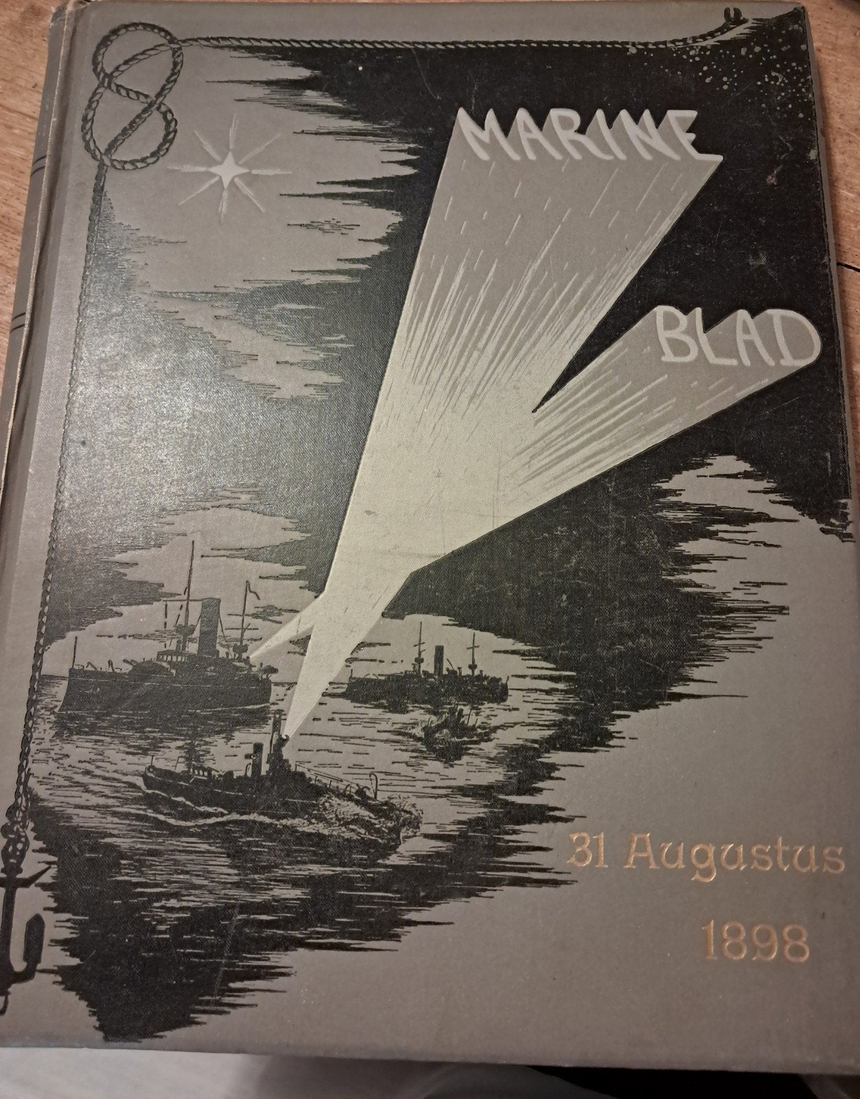 Marineblad 31 augustus 1898 koninklijke marine, Ophalen of Verzenden
