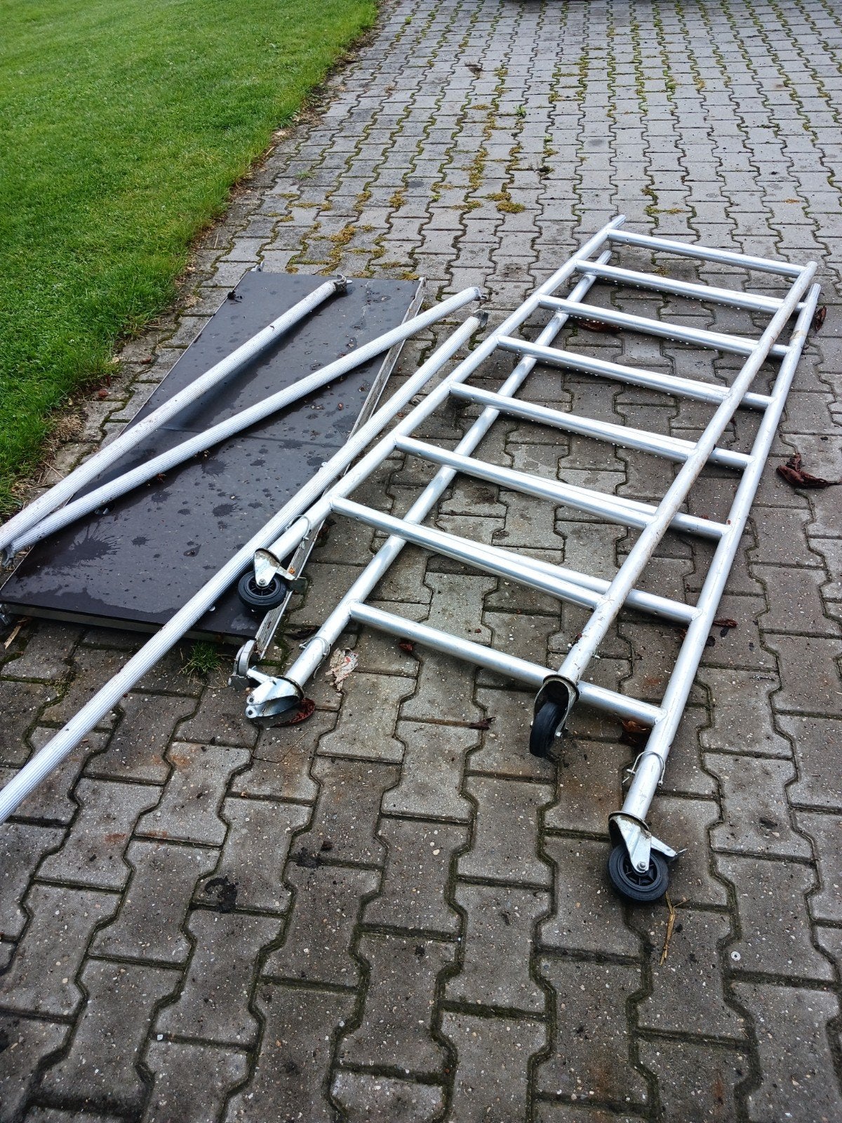 Rolsteiger kamersteiger opknapper, Doe-het-zelf en Verbouw, Steigers, Ophalen, Gebruikt, Rolsteiger of Kamersteiger