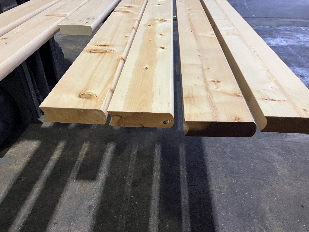 Barrel sauna profiel-blokhut-Hottub-Yellow Cedar-40x132mm, Ophalen, Nieuw, Fins of Traditioneel, Onderdelen