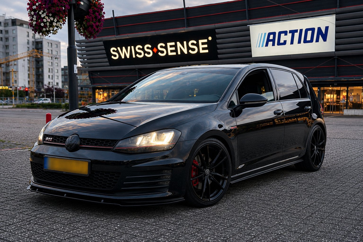 Volkswagen Golf 2.0 GTI Performance 230PK, 230 pk, 1984 cc, Zwart, 1324 kg