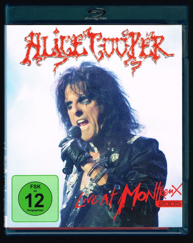 Alice Cooper BLU RAY Montreux 2005 als nieuw niet gesealed, Cd's en Dvd's, Blu-ray, Ophalen of Verzenden, Zo goed als nieuw, Muziek en Concerten