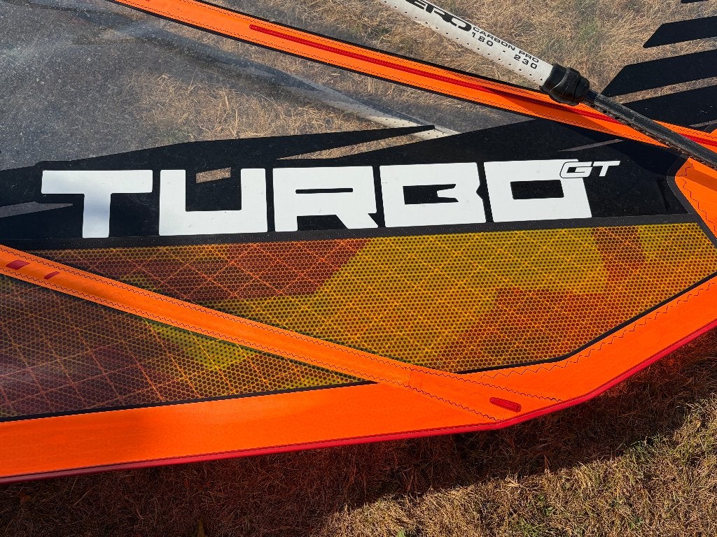 Severne Turbo GT 8.1 m²  – In Absolute Nieuwstaat, Watersport en Boten, Ophalen, Met draagtas, Zo goed als nieuw, Zeil