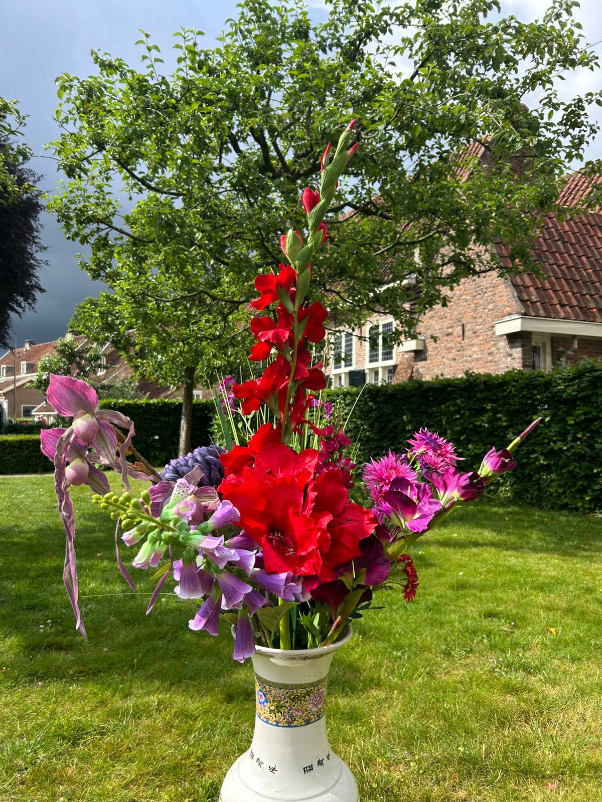 Kunstbloemen kunstbloemenboeket boeket decoratie bloemen, Binnen, Info@rodebeagle.nl, Rode Beagle kunstbloemen, Nieuw