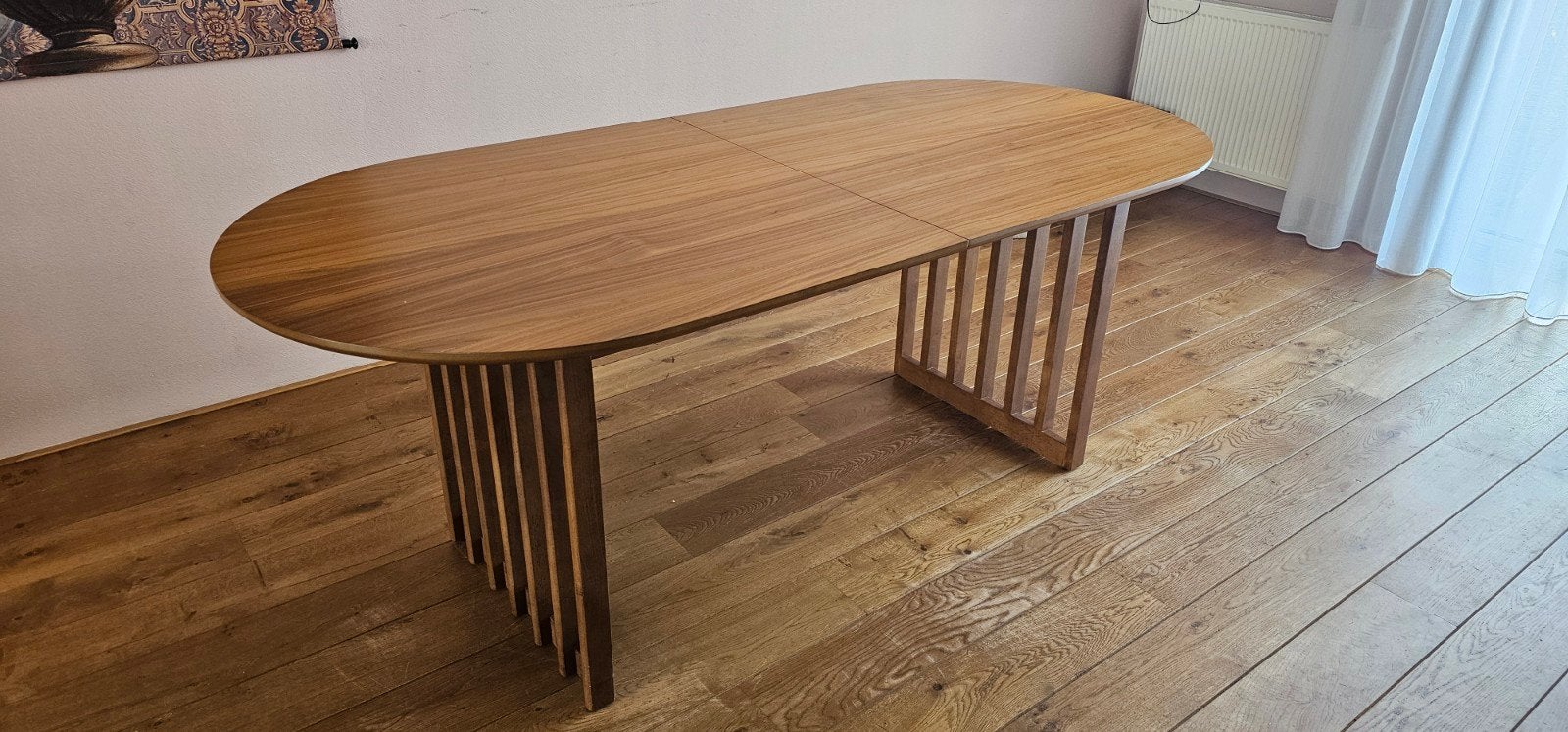 Ovale eettafel, Ophalen, Ovaal, 200 cm of meer, 50 tot 100 cm
