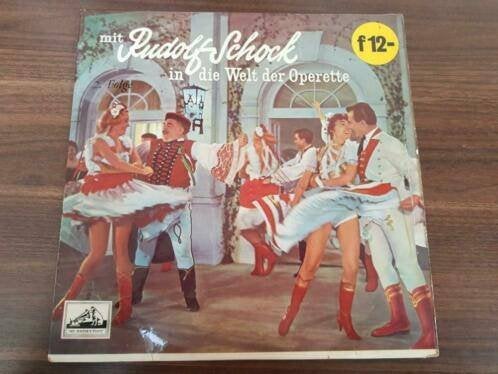 Rudolf Schock ‎– Mit Rudolf Schock In Die Welt Der Operette, Cd's en Dvd's, Vinyl | Klassiek, LP, Opera of Operette, Ophalen of Verzenden