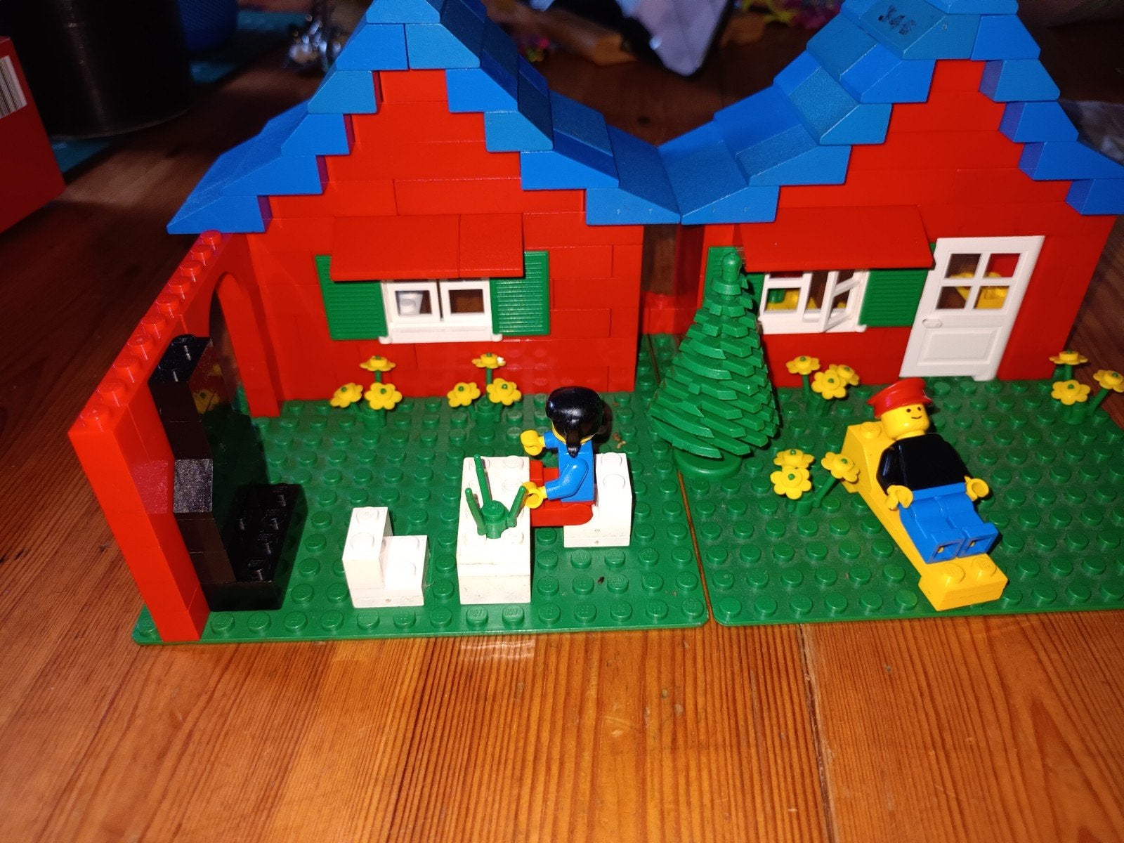 Legoland set House with Garden (376-2), Gebruikt, Lego, Compleet, Ophalen of Verzenden