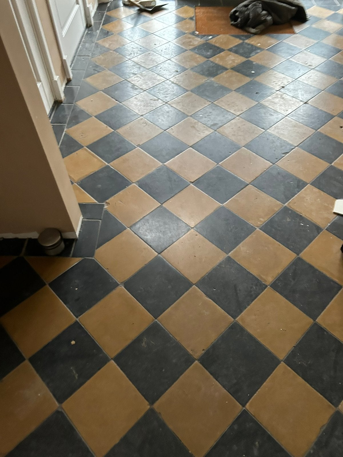 19e eeuwse plavuizen uit oude boerderij, Doe-het-zelf en Verbouw, Vloerdelen en Plavuizen, Ophalen, Gebruikt, Steen of Klei, Overige typen