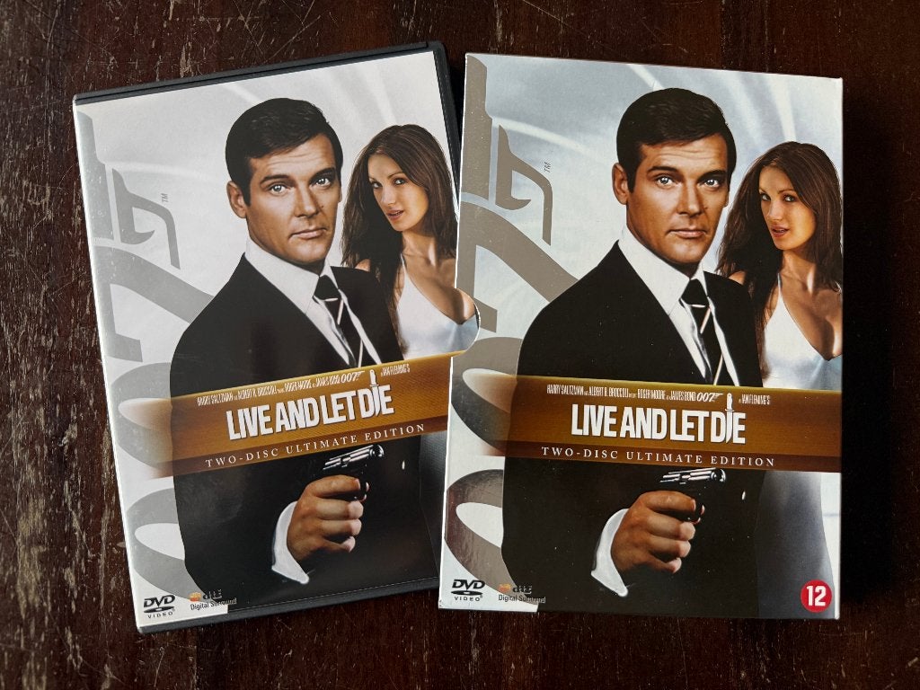 James Bond 007 Live and Let Die (2 DVD Box) Ultimate Edition, Cd's en Dvd's, Engels, Nederlands, Actie, Ophalen of Verzenden