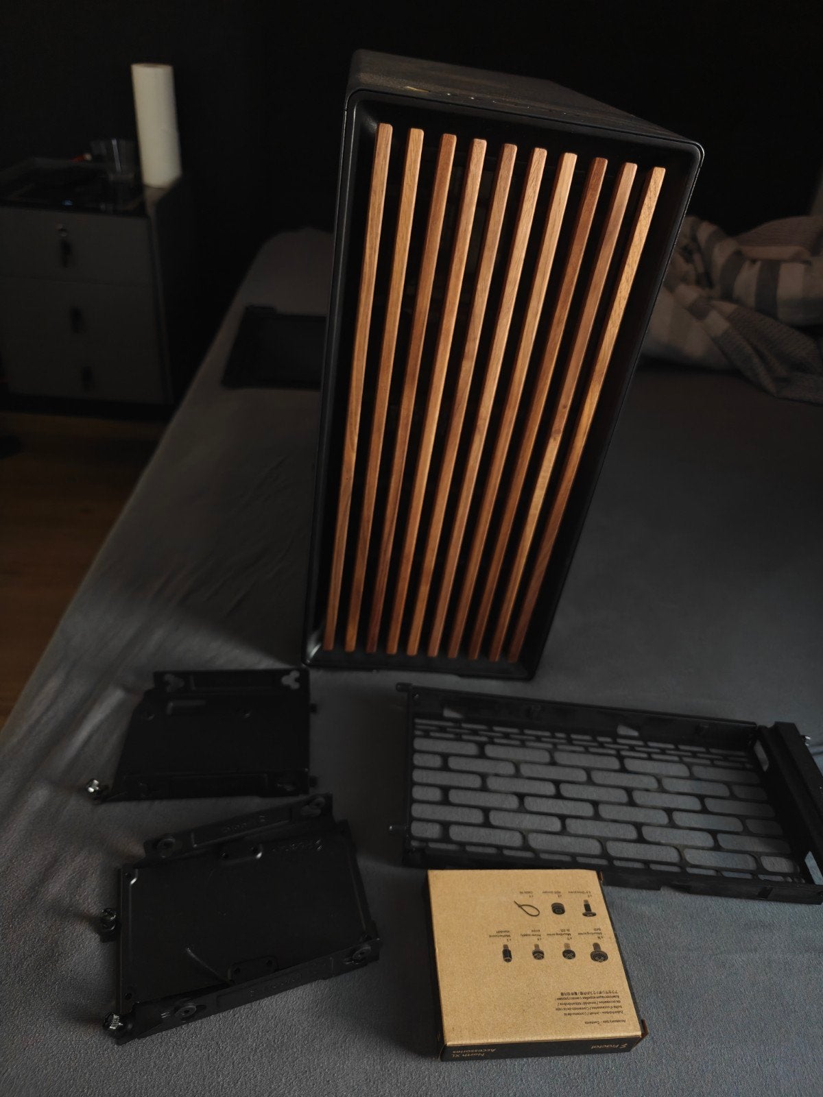 Fractal Design North meah zwart met garantie, Ophalen, Zo goed als nieuw