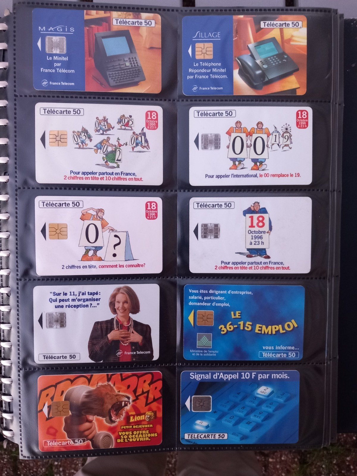 Verzameling van 20 Franse Télécarte telefoonkaarten, Ophalen of Verzenden, Buitenland